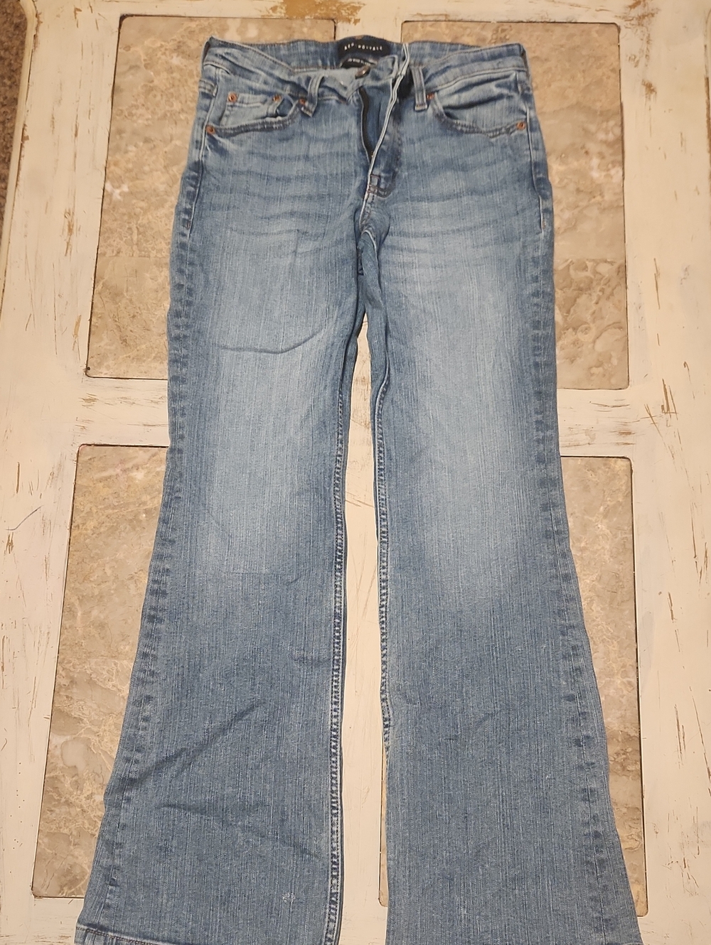 Aeropostale Mid Rise Flare Jeans